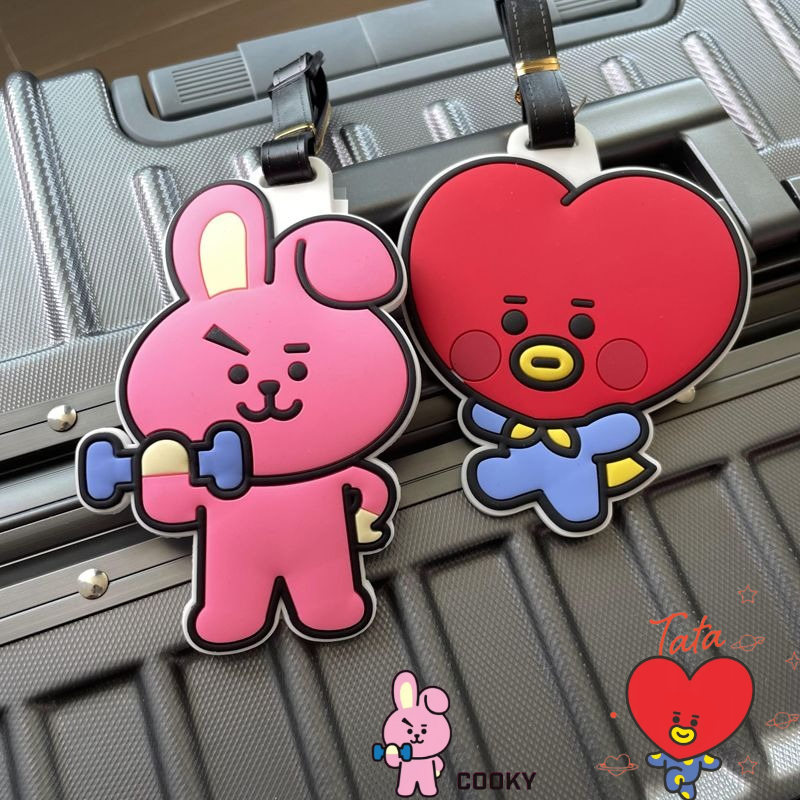 Travel Luggage Set - BT21 Cartoon Schattige Sleutelhanger Kawaii Unisex