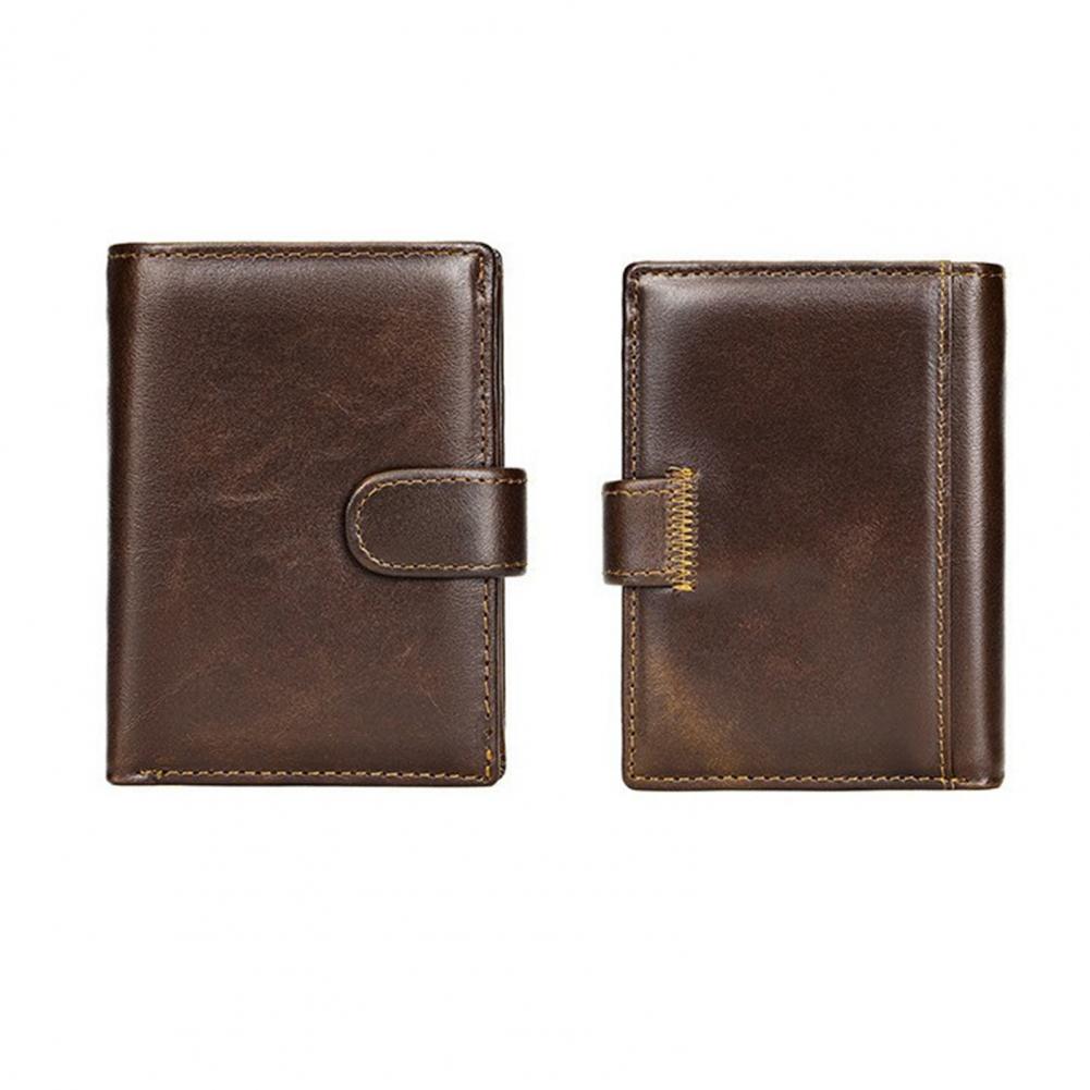 Leather Wallet Men - Herentas voor reizen, vintage herentas, vintage