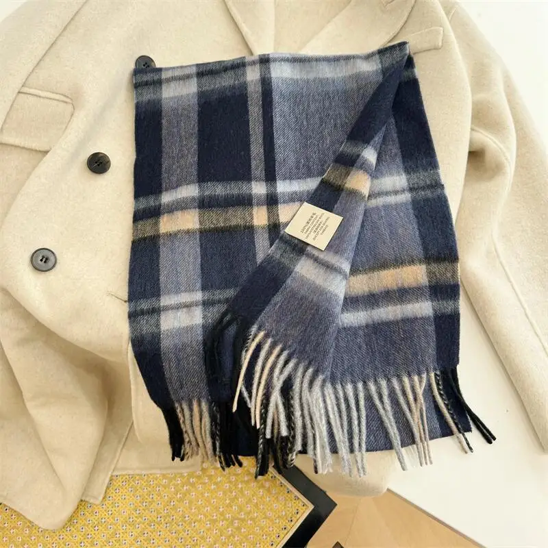 Cashmere Scarf - Hoogwaardige 100% wollen sjaal voor heren