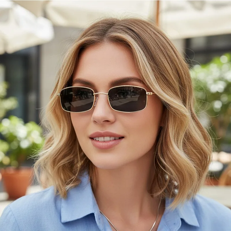 Nieuwe kleine vierkante zonneb - Sunglasses Uv400 recensie en prijs