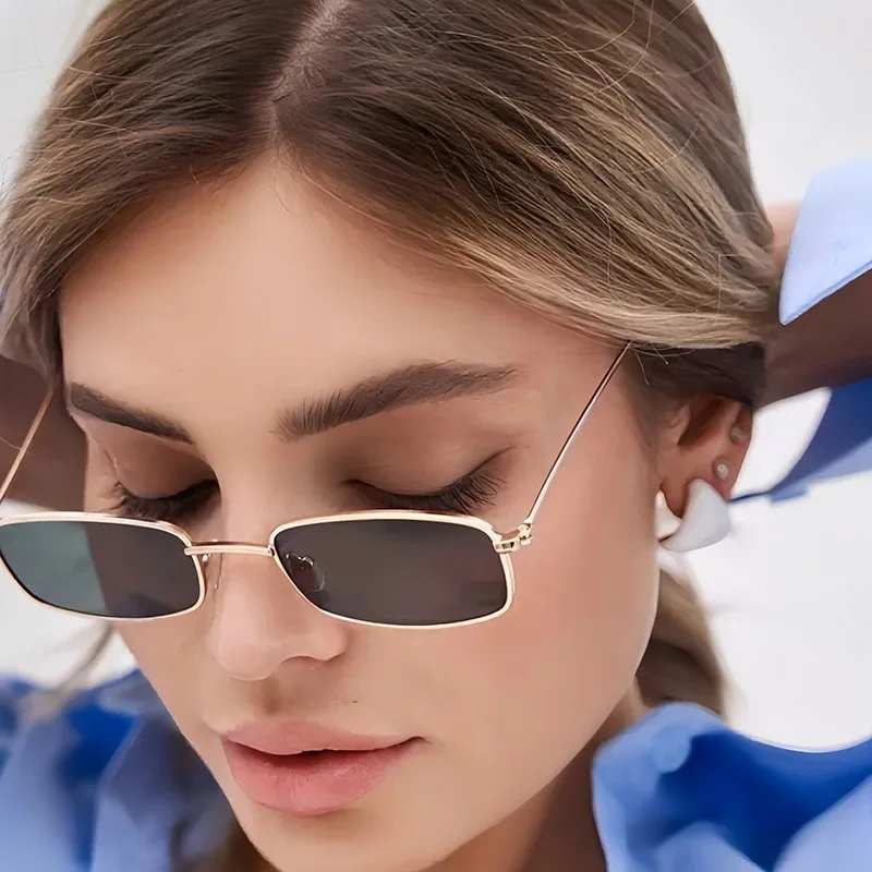 Nieuwe kleine vierkante zonneb - Sunglasses Uv400 recensie en prijs