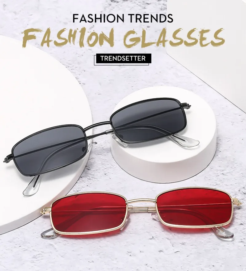 Nieuwe kleine vierkante zonneb - Sunglasses Uv400 recensie en prijs