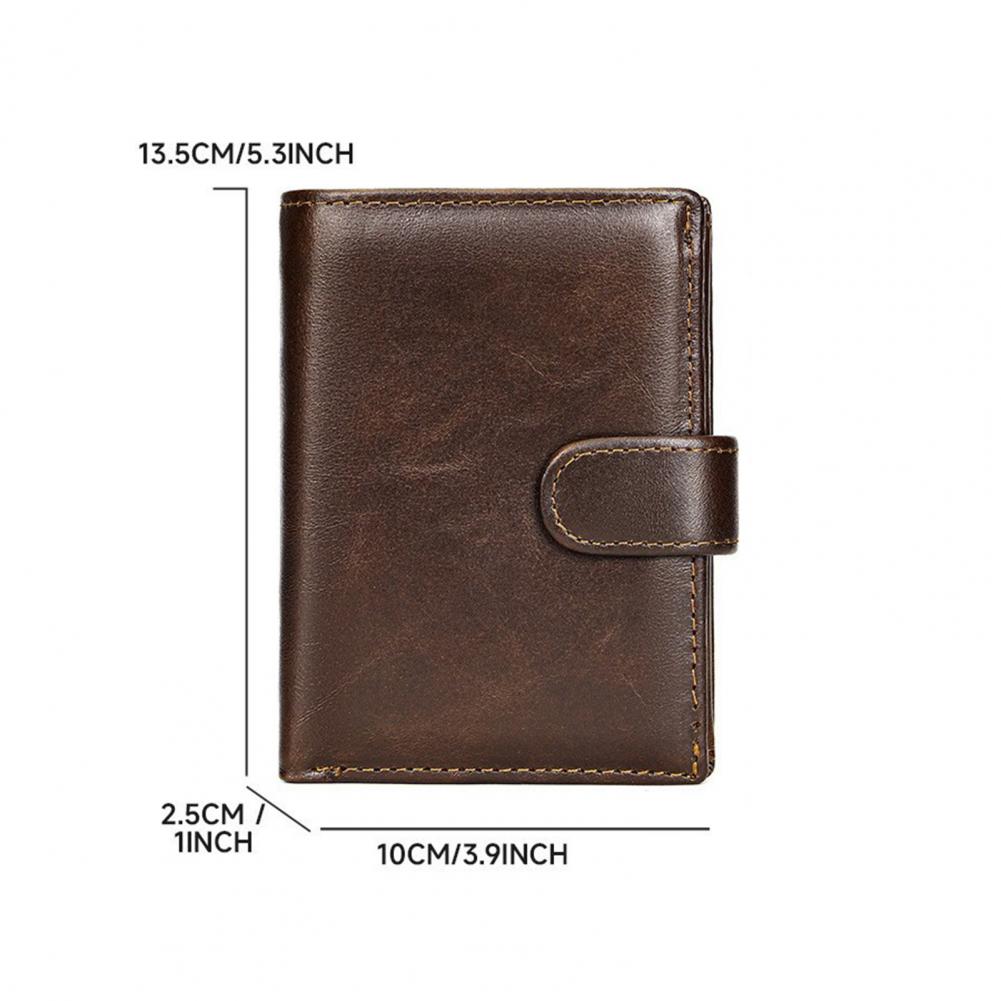 Herentas voor reizen, vintage  - Leather Wallet Men recensie en prijs