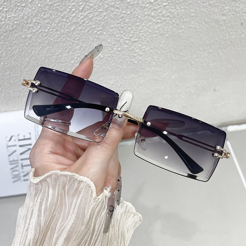 Trendy randloze zonnebrillen v - Sunglasses Uv400 recensie en prijs