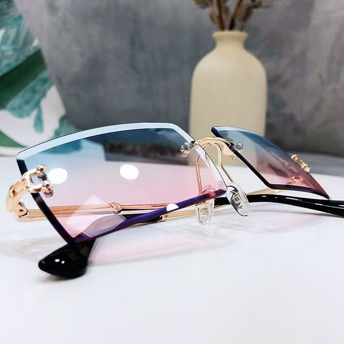 Trendy randloze zonnebrillen v - Sunglasses Uv400 recensie en prijs